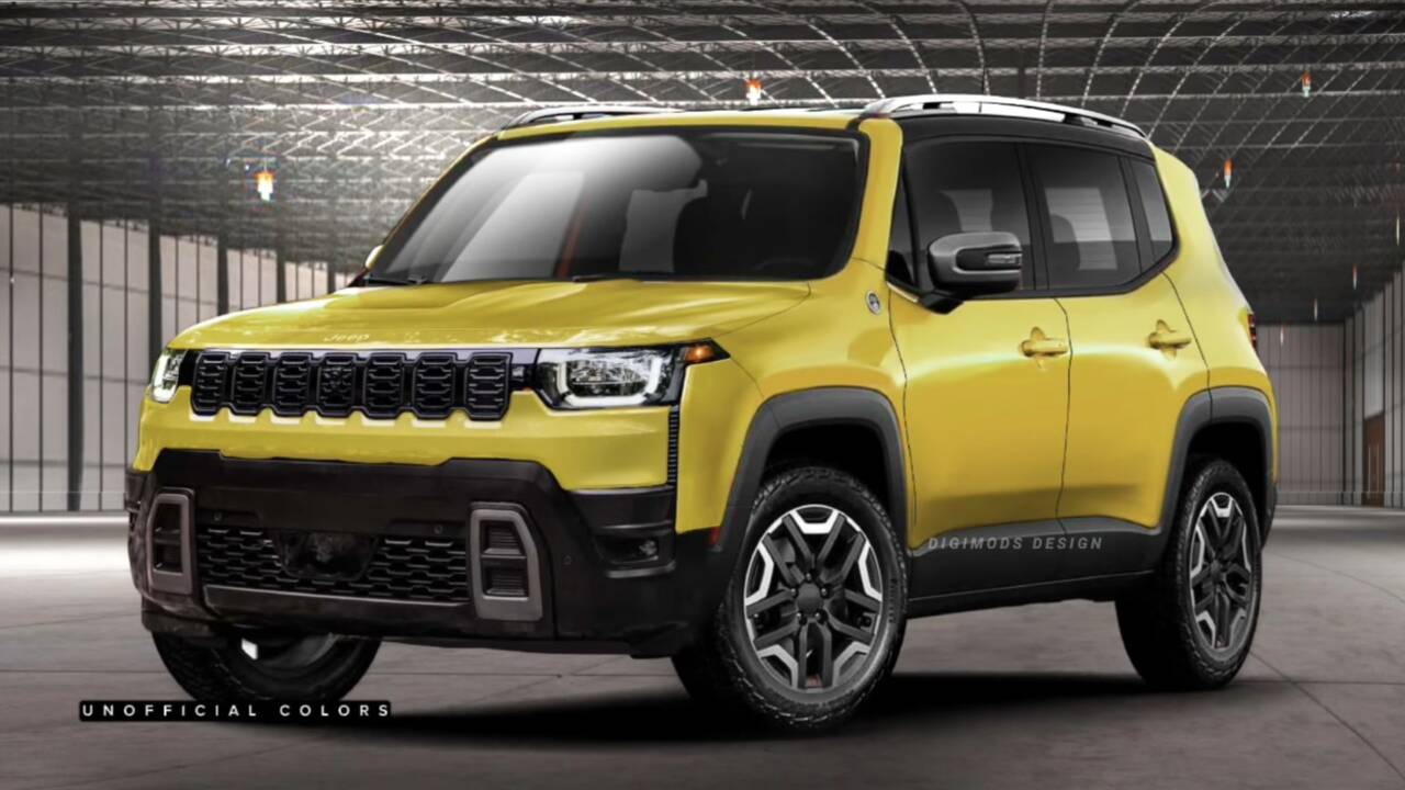 Jeep Renegade 2027 rendering