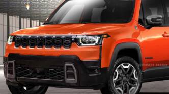 Jeep Renegade 2027 rendering