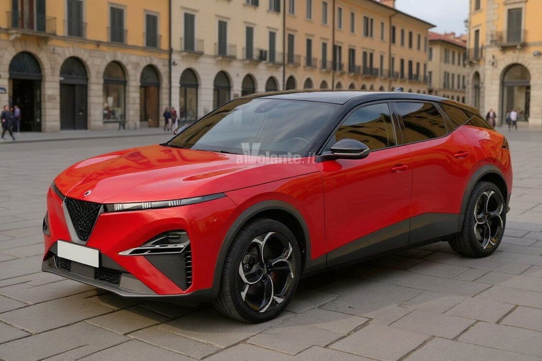 Alfa Romeo Stelvio rendering