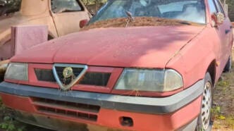 alfa romeo 33 abbandonata