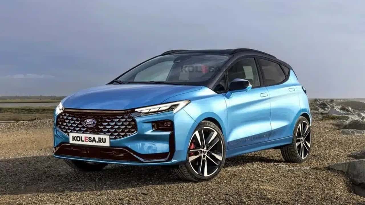 Ford Fiesta rendering