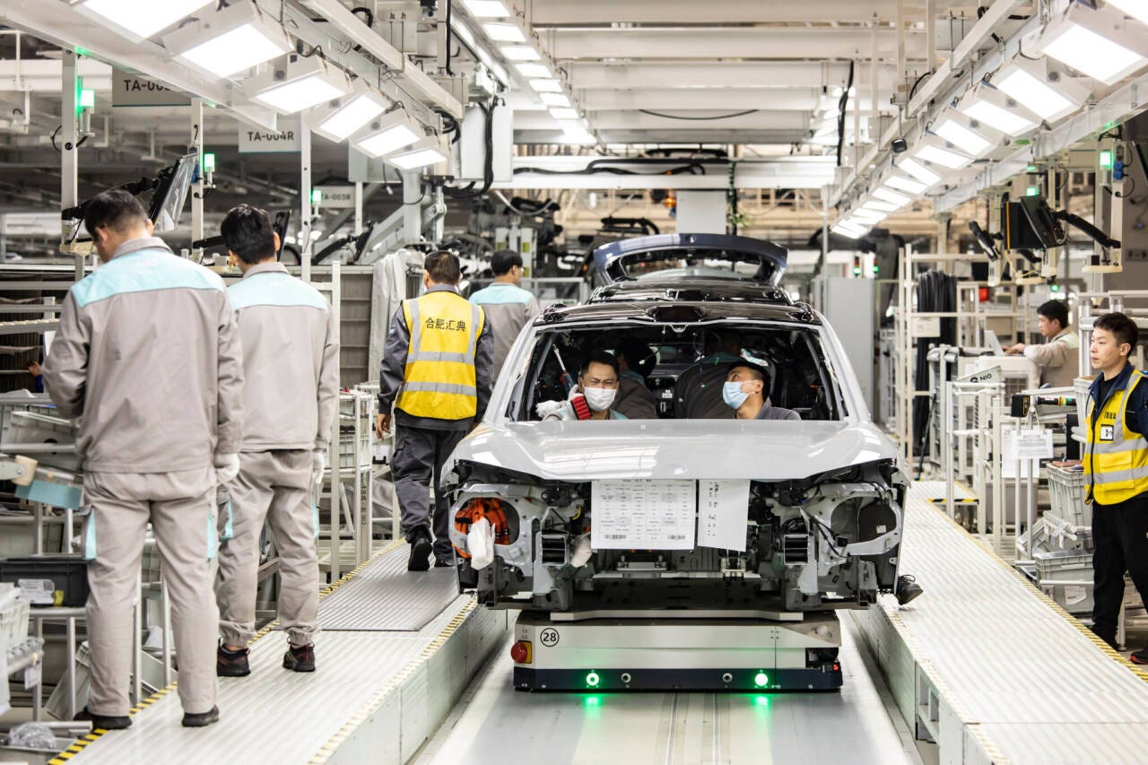 produzione auto cinesi