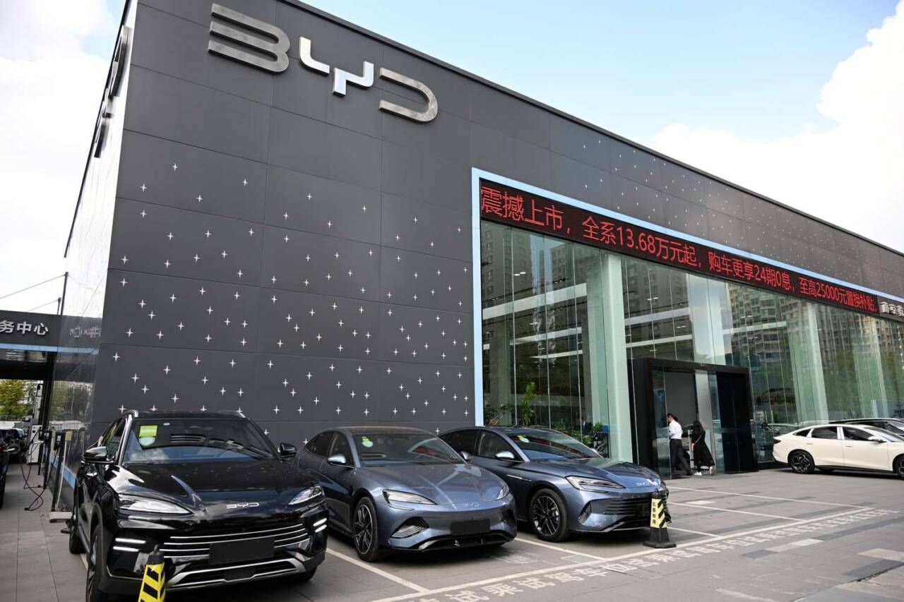 venditori auto cinesi BYD