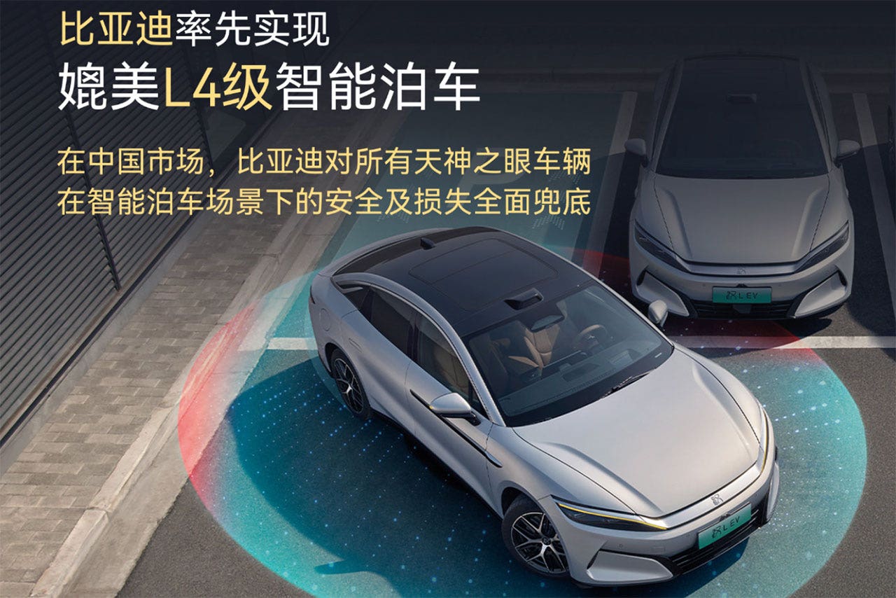 byd parcheggio intelligente