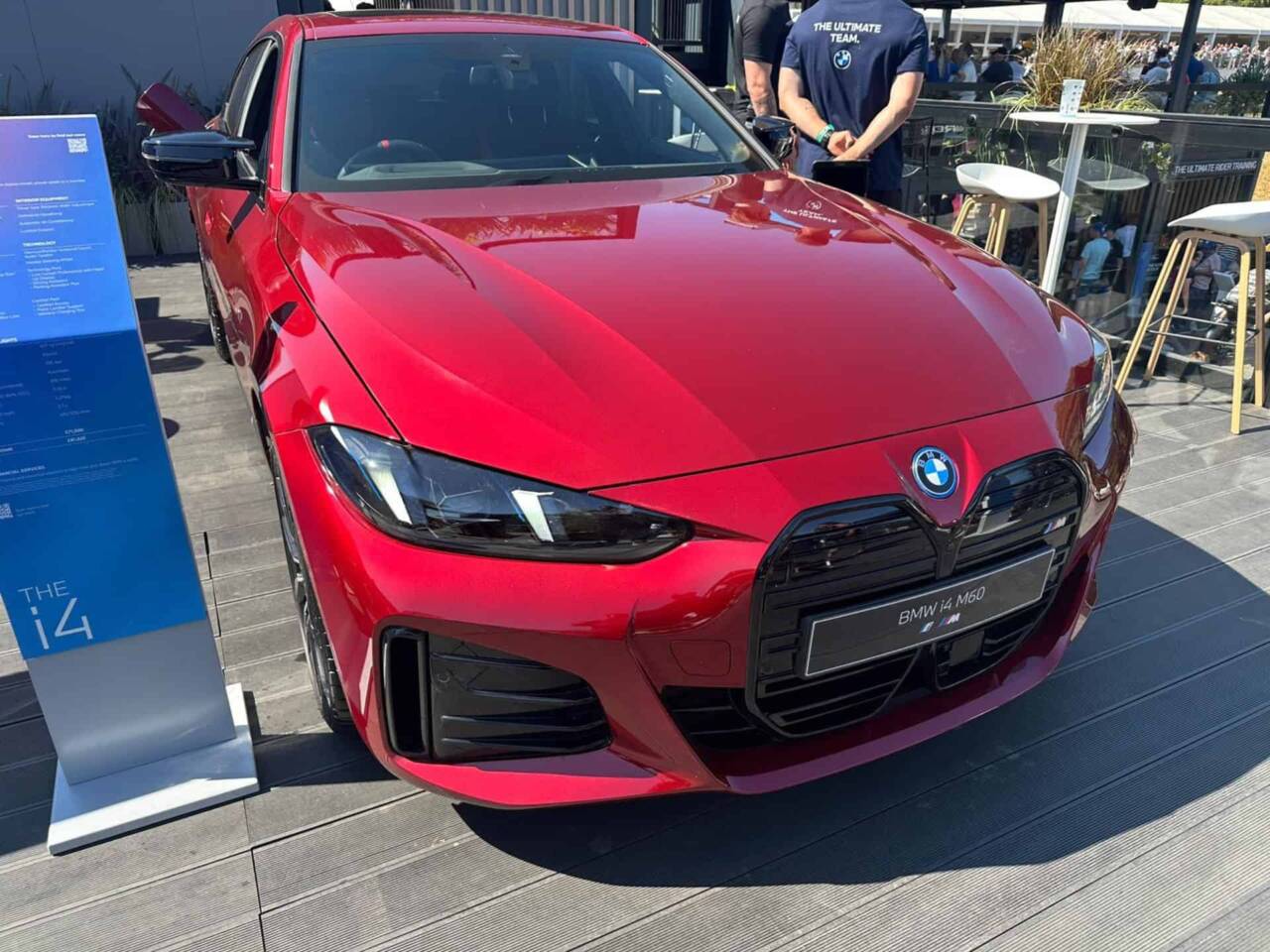 BMW i4 M60 a goodwood