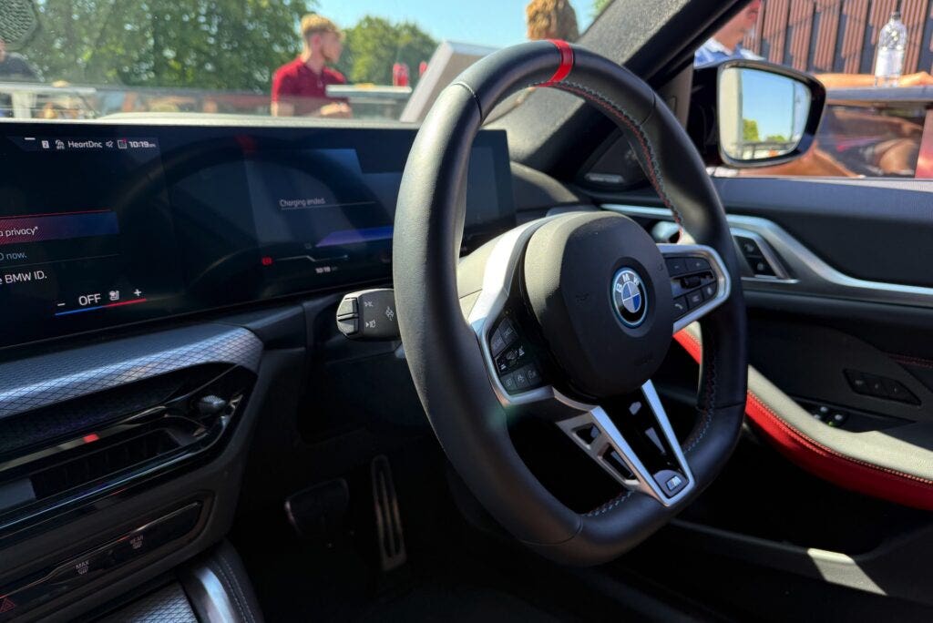 BMW i4 M60 a goodwood
