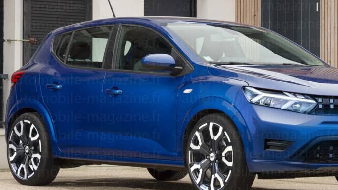 Dacia Sandero 2026 render