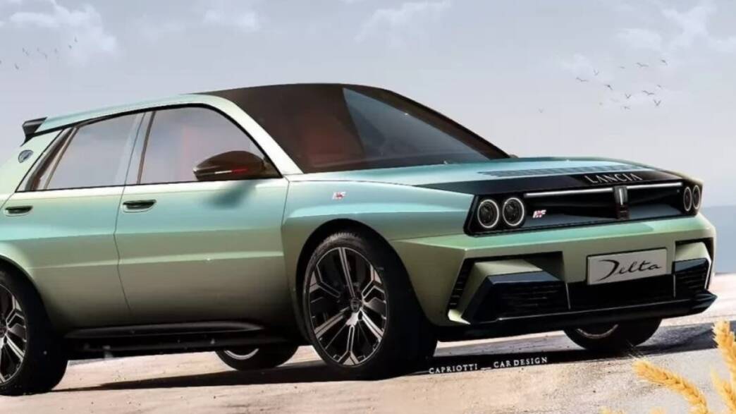 Lancia Delta 2029 render