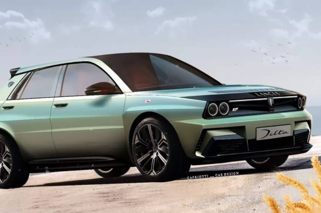 Lancia Delta 2029 render