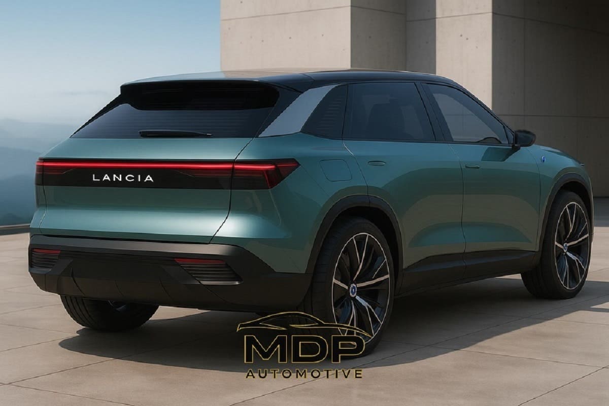 Lancia Phedra Vision render