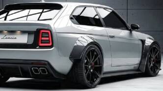 Lancia Delta rendering