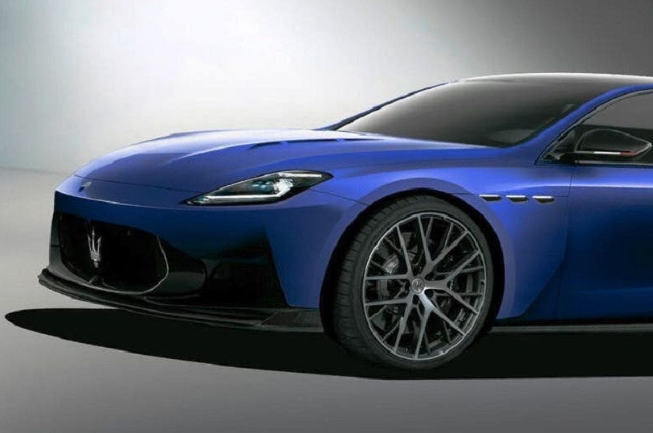 Maserati Quattroporte render