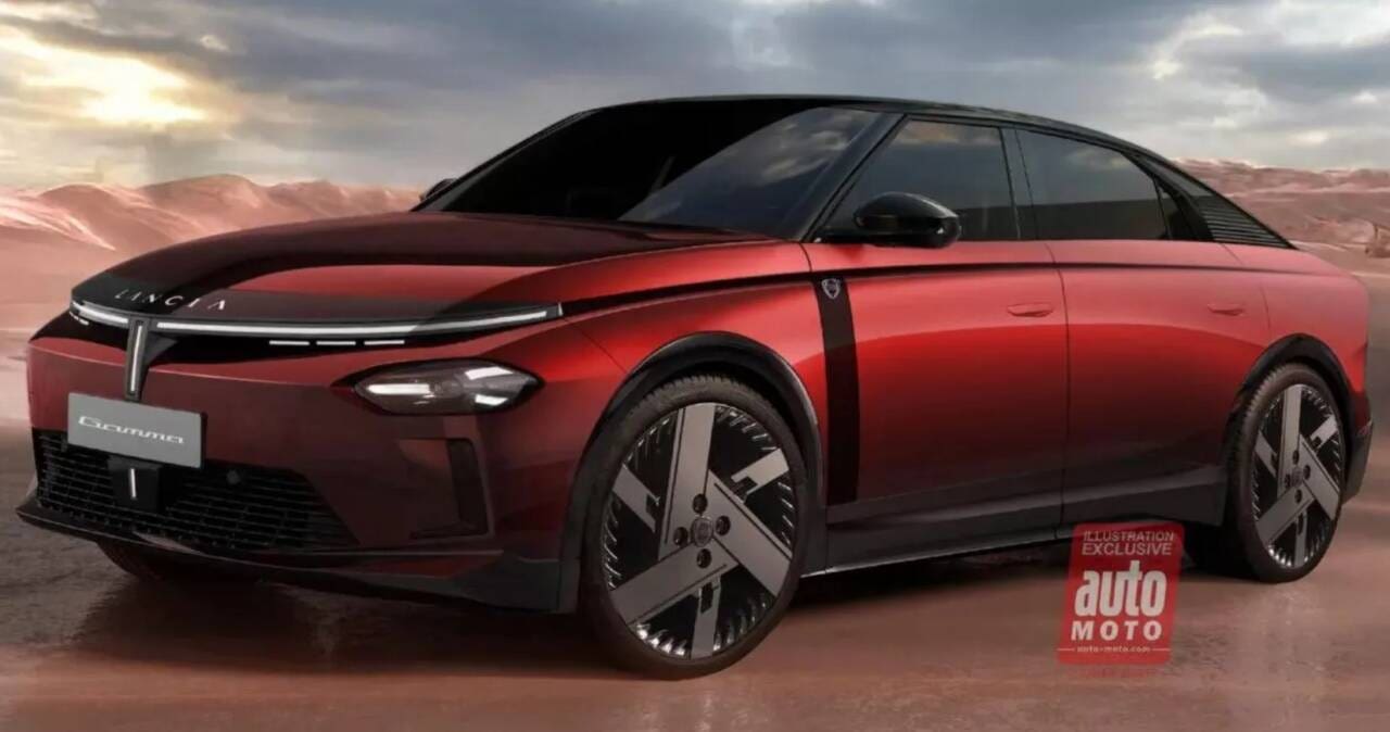 Nuova Lancia Gamma HF render
