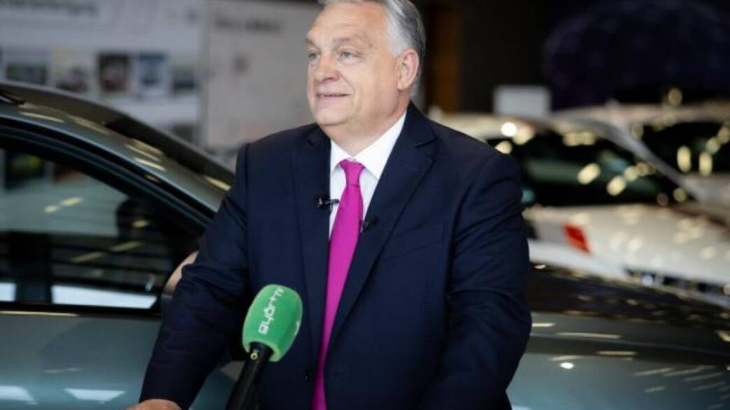 Orbán alla sede audi gyor