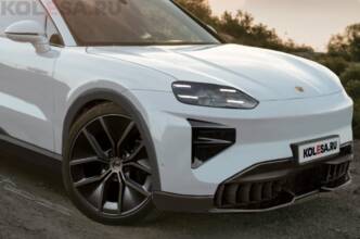 Porsche Cayenne kolesa rendering
