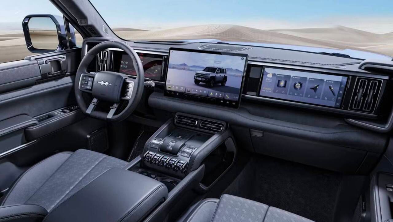 BYD Denza B5 dentro
