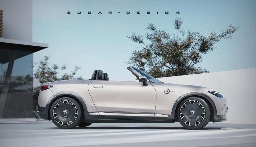 Smart Roadster rendering