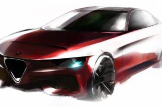 alfa romeo giulia outlaw sketches