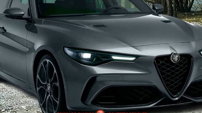 Alfa Romeo Giulia veloce rendering TDA