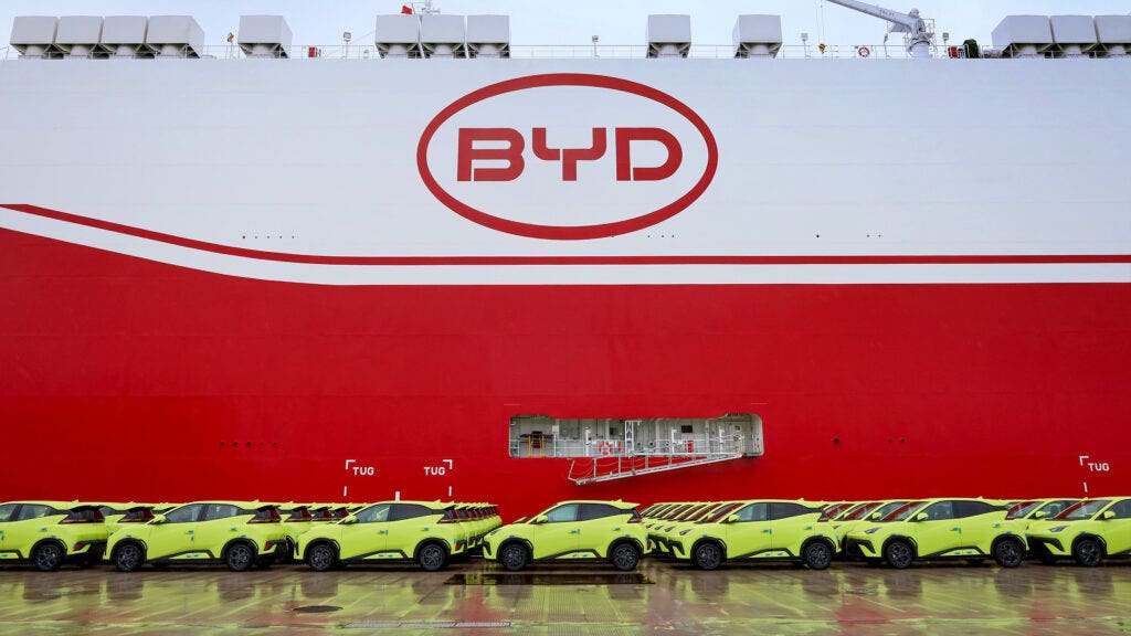 export BYD in ue