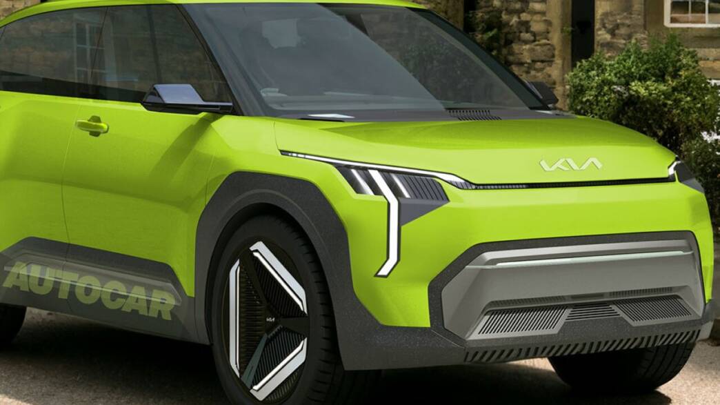 kia city car render