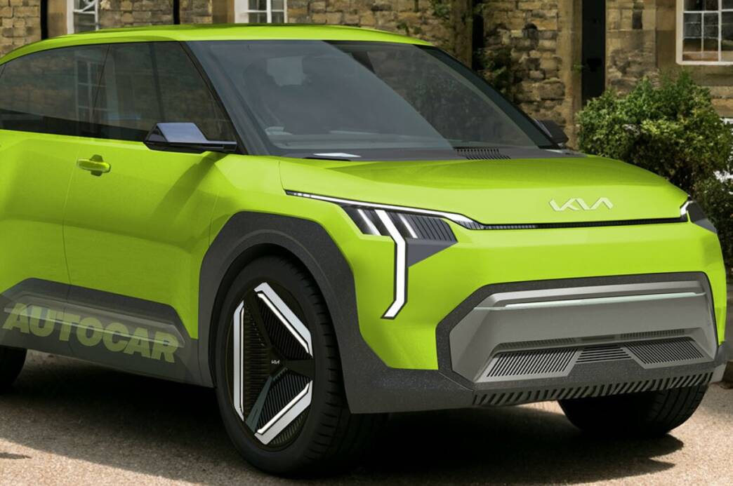 kia city car render