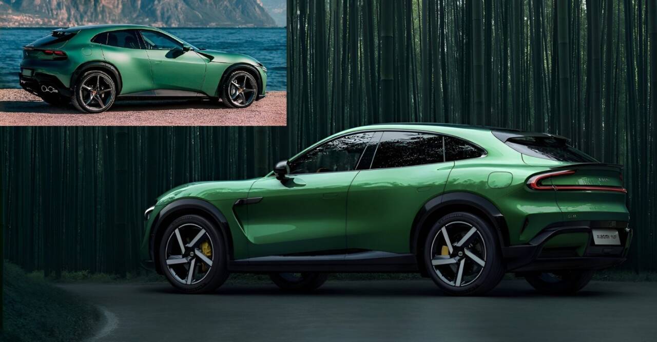 la Xiaomi YU7 e la Ferrari Purosangue SUV