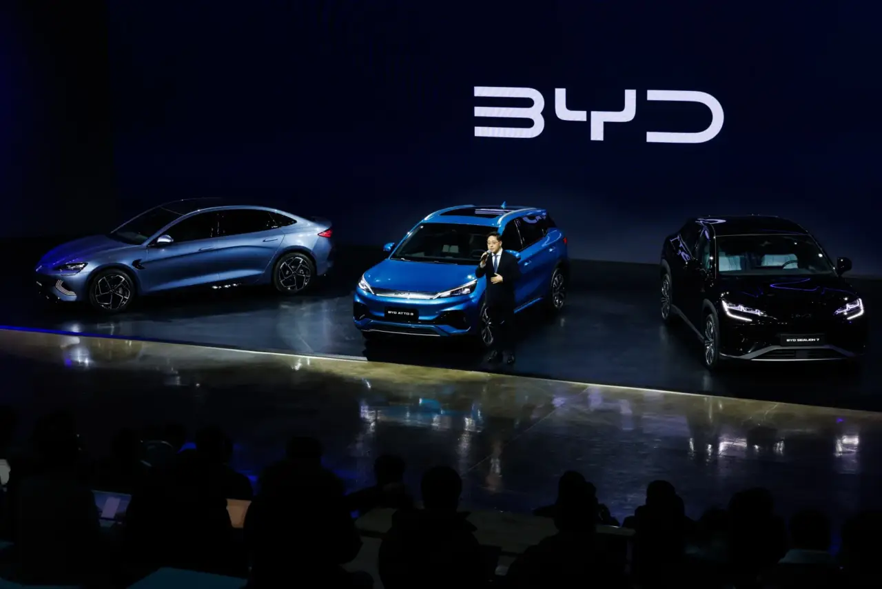 guida autonoma, presentazione byd