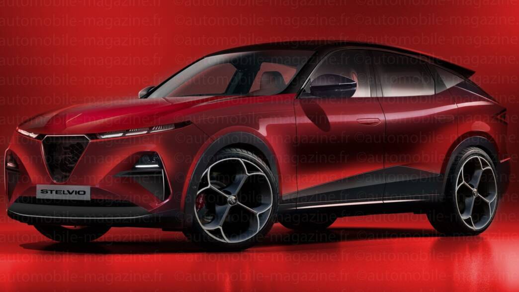 Alfa Romeo Stelvio render