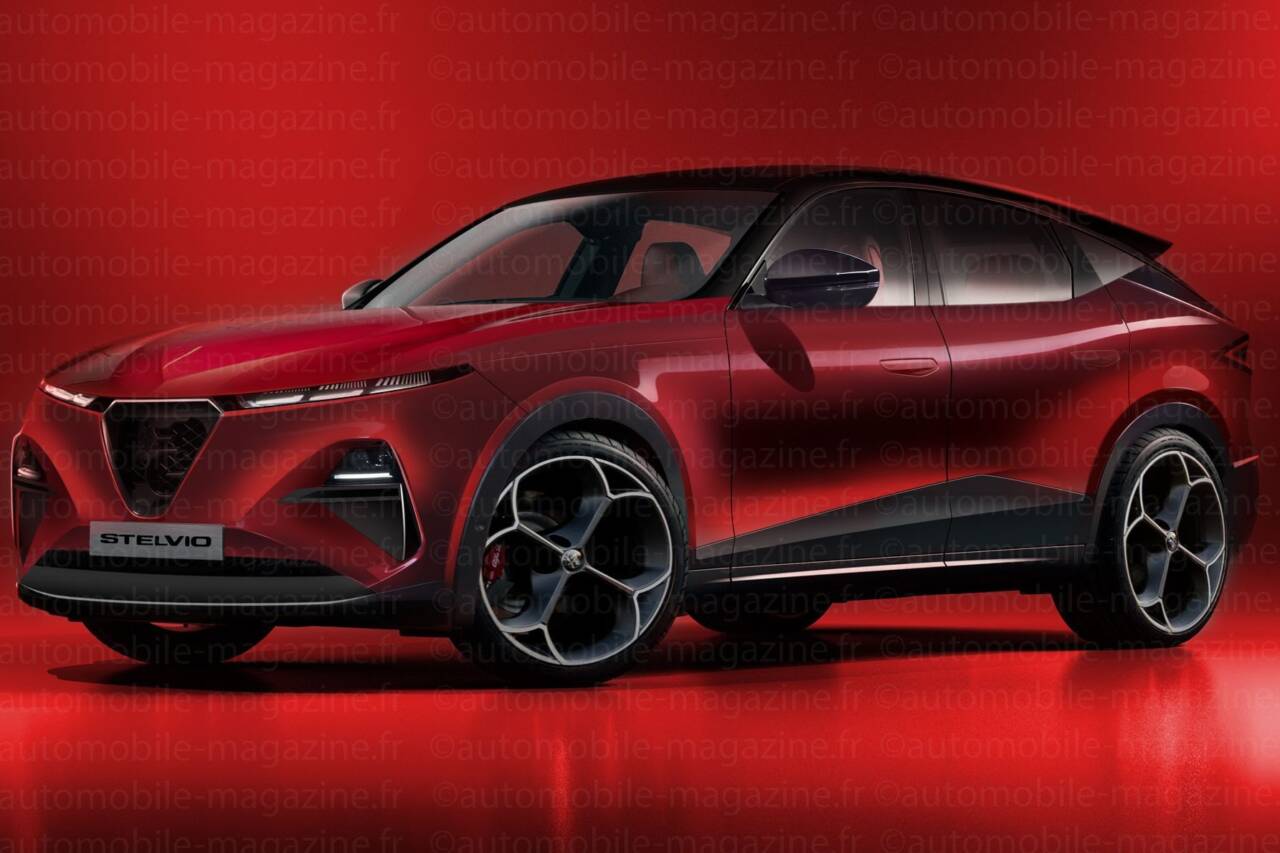 Alfa Romeo Stelvio render