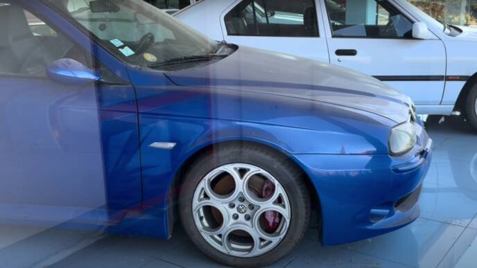 Alfa Romeo concessionario abbandonato