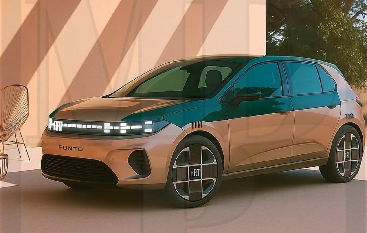 Fiat Punto render