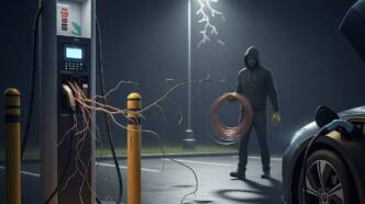 Furti di oro rosso alle colonnine auto elettriche 1