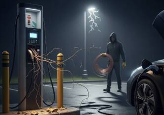 Furti di oro rosso alle colonnine auto elettriche 1