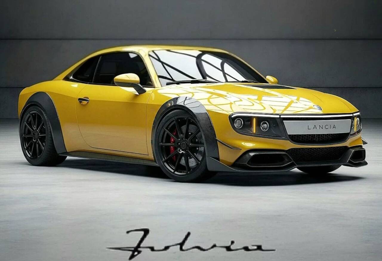 Lancia Fulvia 2025 render
