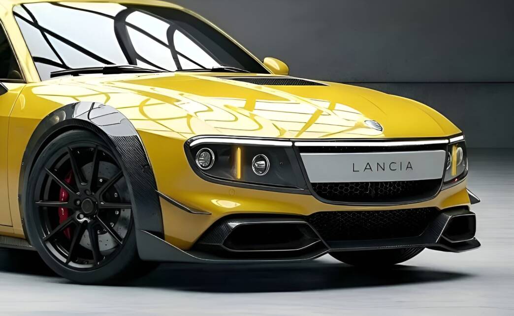Lancia Fulvia 2025 render