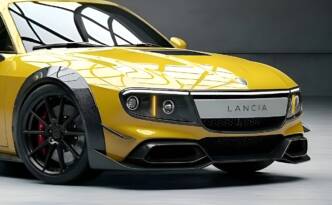 Lancia Fulvia 2025 render