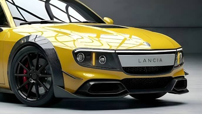 Lancia Fulvia 2025 render
