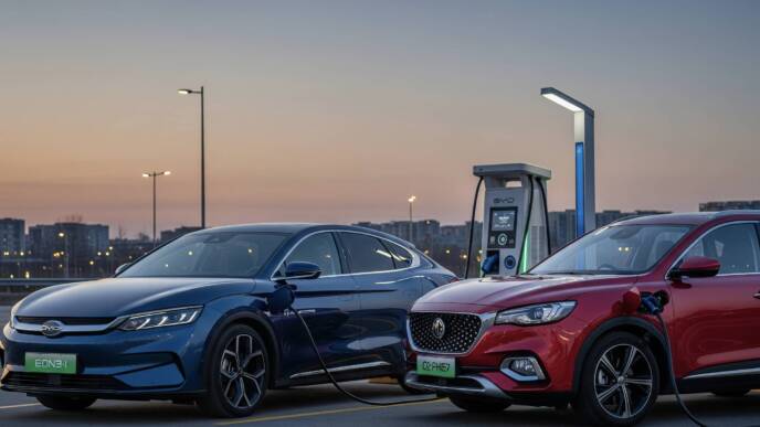 Le cinesi BYD e MG puntano sul motore ibrido a benzina