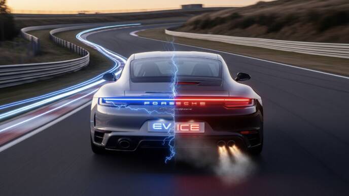 Porsche vira sull’auto a benzina 2