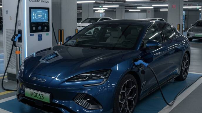 Utile BYD giù nel secondo trimestre