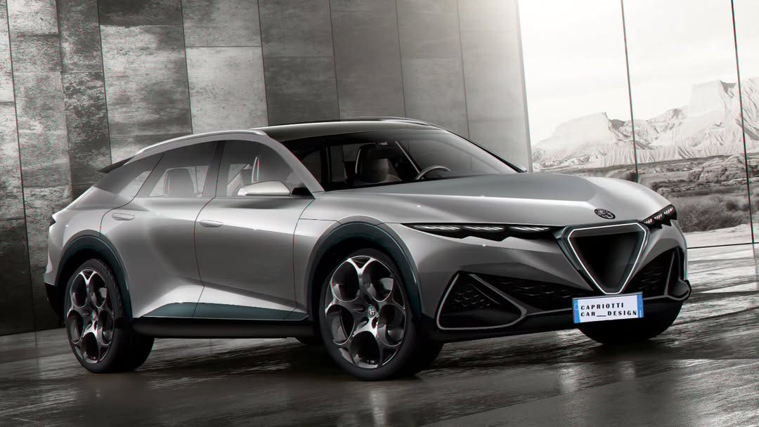 alfa romeo crosswagon render
