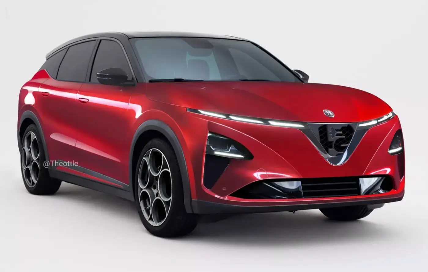 alfa romeo stelvio rendering