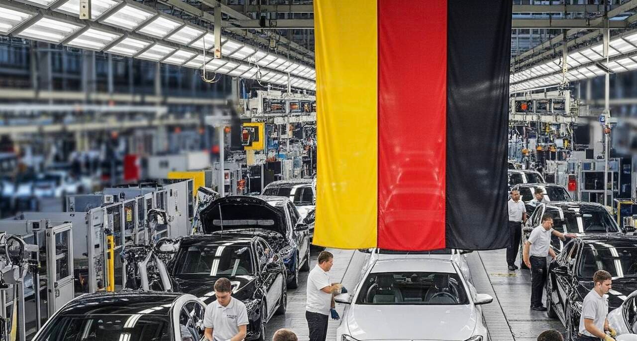 industria in crisi in germania