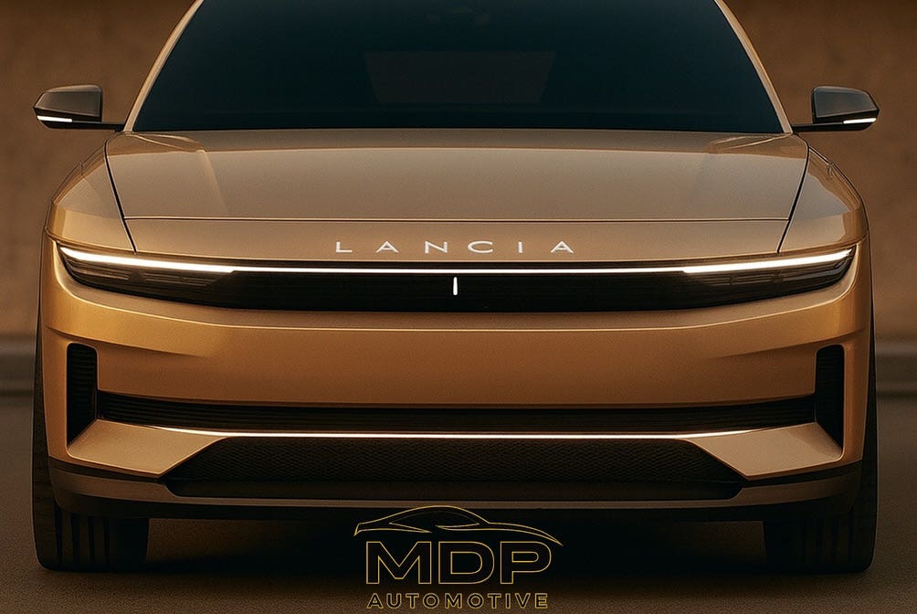 lancia gamma render