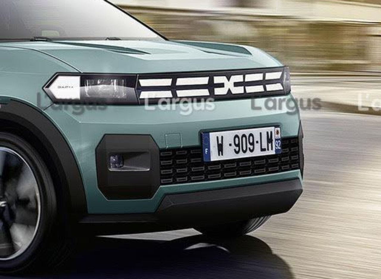 Dacia Spring 2026 render