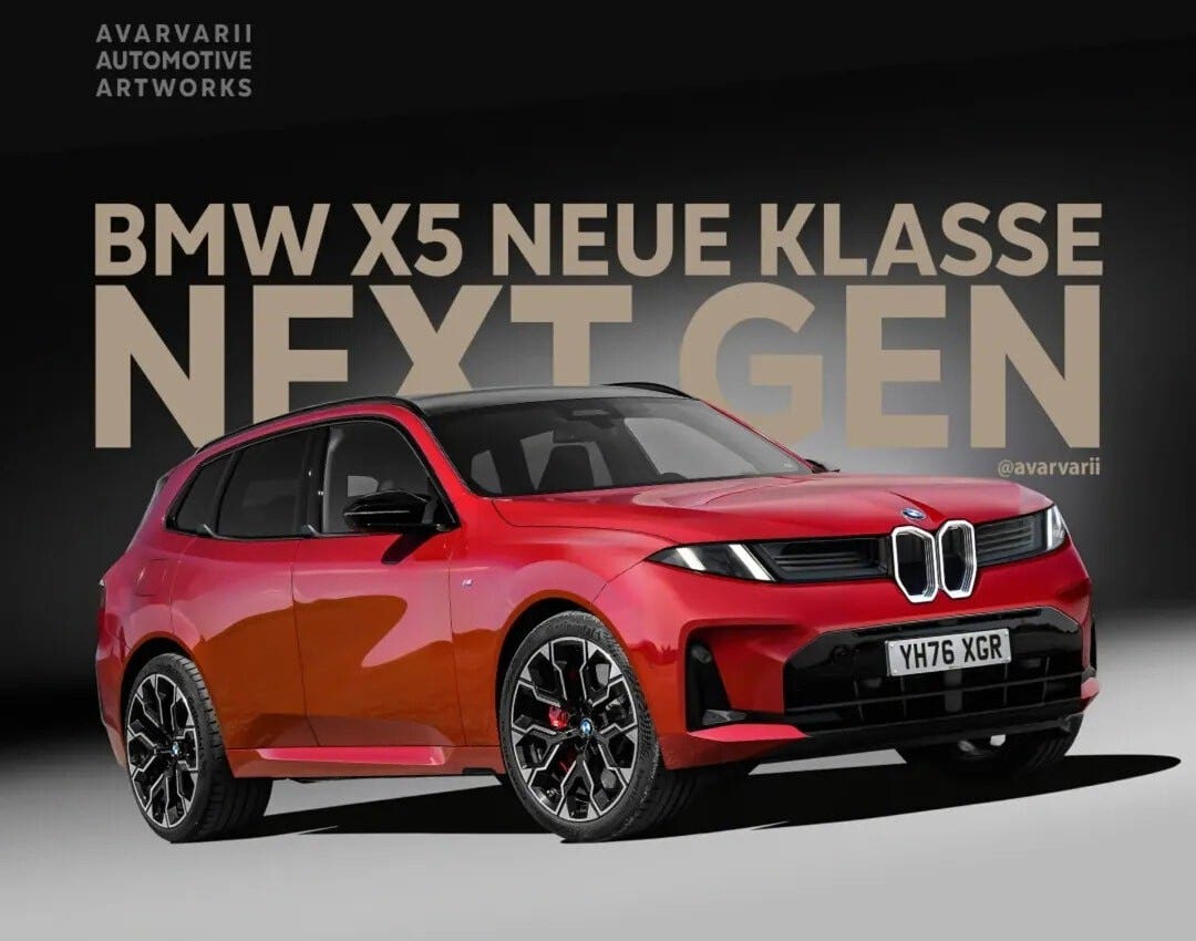 BMW X5 render