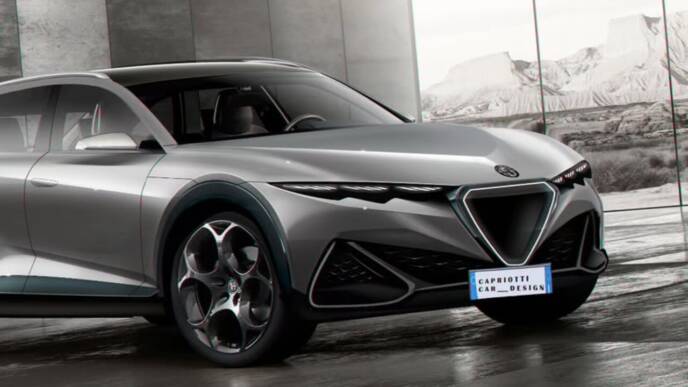 alfa romeo crosswagon render