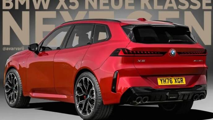 BMW X5 render