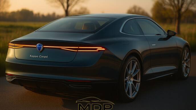 lancia kappa rendering